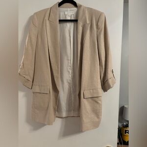 Zara Womens Tan Blazer